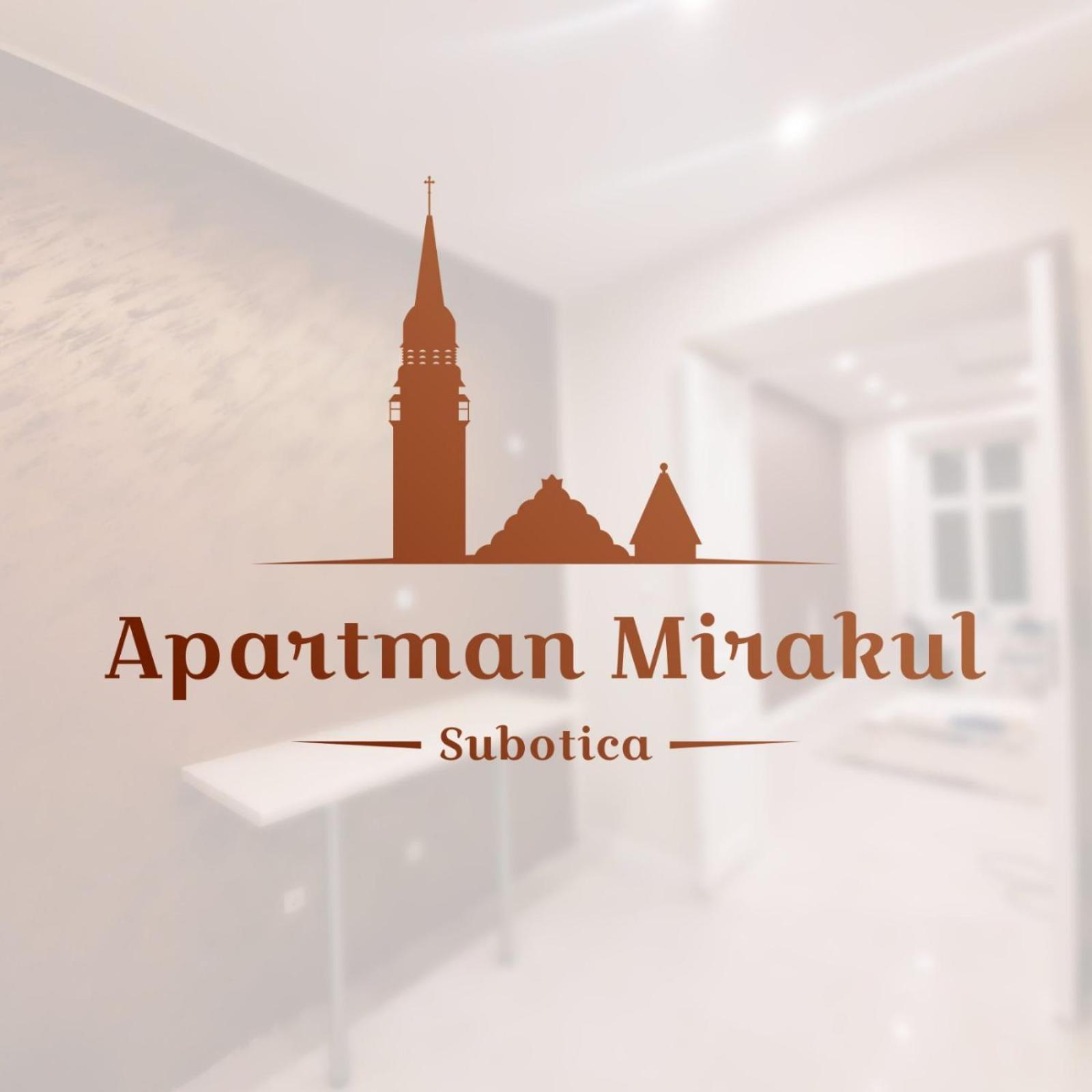 Apartman Mirakul Subotica Esterno foto